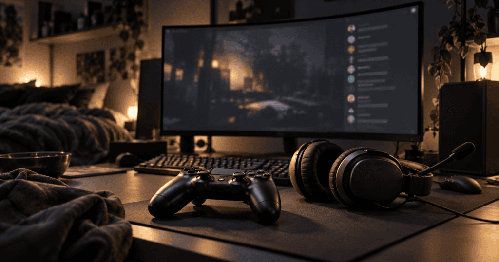Discord og spilplatforme som bevis