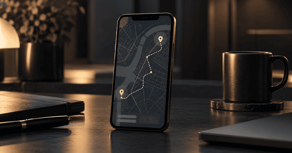 Lokationsdata fra telefonen som bevis