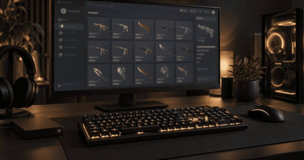 Gaming: konti, skins og køb i spil